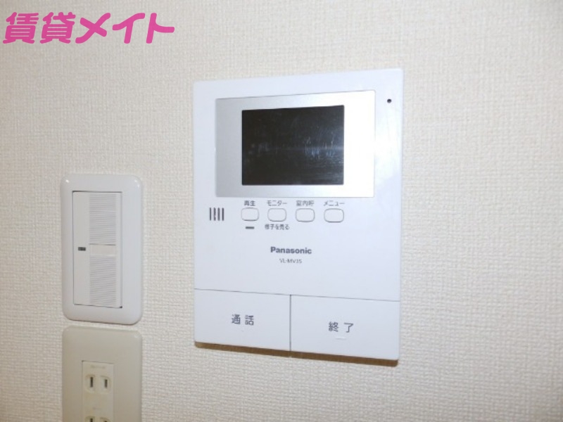 セキュリティ　同物件、別部屋の写真です