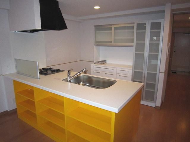 キッチン　ディスポーザー付カウンターシステムキッチン