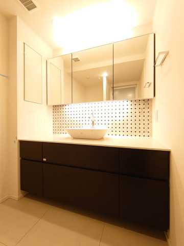 洗面設備　ザ・パークハウス恵比寿南