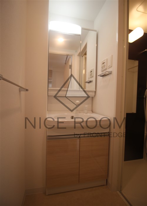 洗面設備　フォーリアライズ難波南レーヴ　洗面台