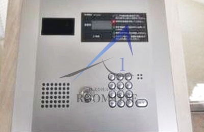 セキュリティ　オートロックです。