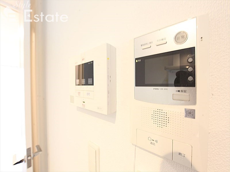 セキュリティ　モニター付きインターホン