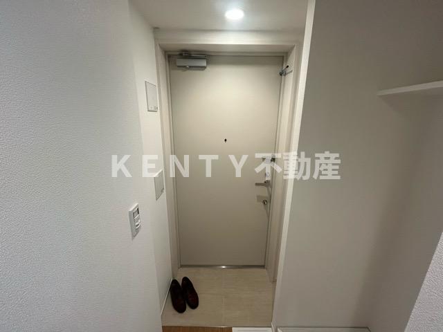 玄関　落ち着いた玄関です