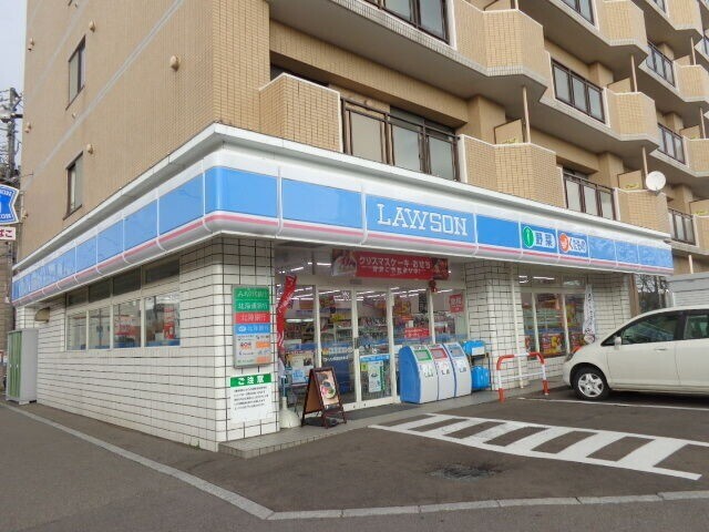 コンビニ　ローソン函館宝来町店（コンビニ）まで380m