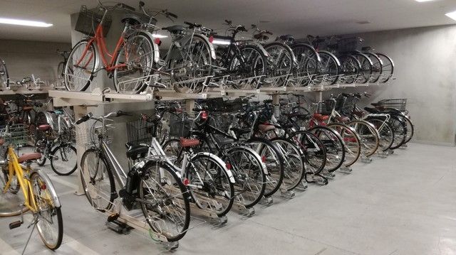 駐車場　駐輪場