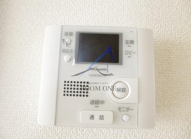 その他設備　モニター付きインターホンです。