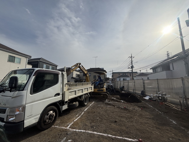 エントランス　～完成まで待ち遠しいなぁ～