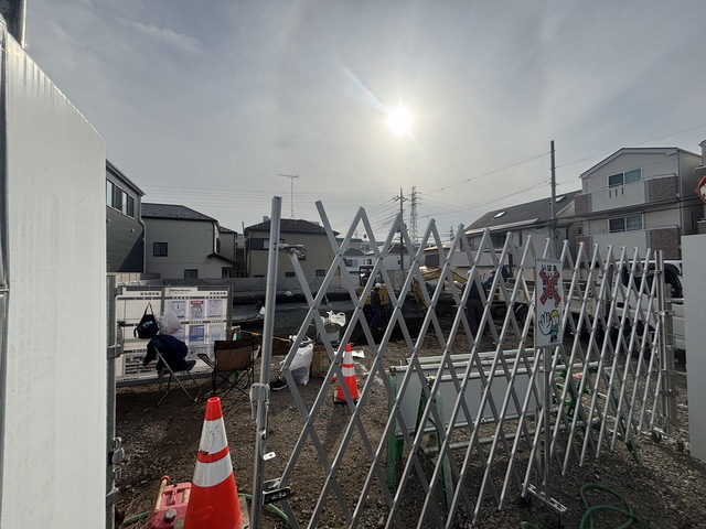 建物外観　～完成まで待ち遠しいなぁ～