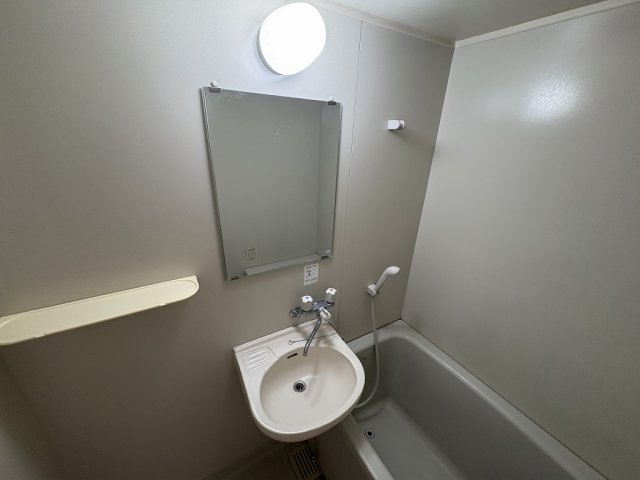 洗面設備　広い洗面スペース