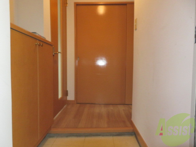 玄関　玄関から見たお部屋です。奥行で広さ伝わりますでしょうか