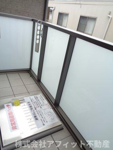 バルコニー　南西向き