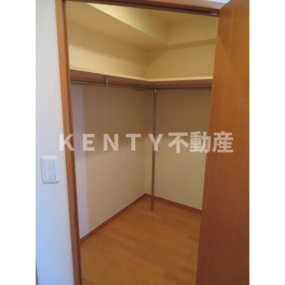 収納　収納のためのスペースです