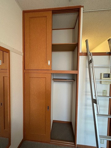 収納　十分な収納スペースがあります