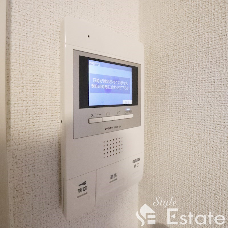 セキュリティ　モニター付きインターホン