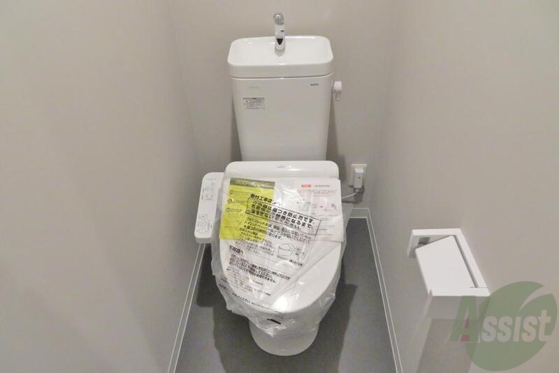 トイレ　トイレにはウォッシュレットが備えられております。