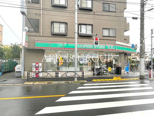 コンビニ　ローソンストア100 葛飾東堀切二丁目店（コンビニ）まで295m