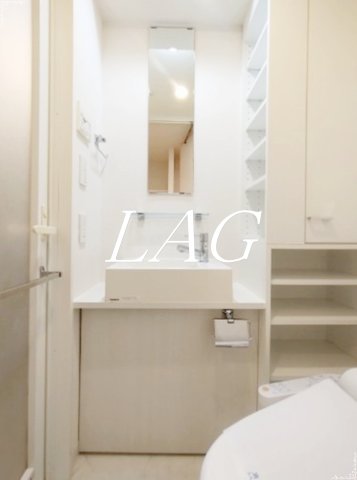 洗面設備　洗面台です。