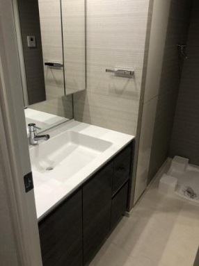 洗面設備　※別部屋の参考写真です。