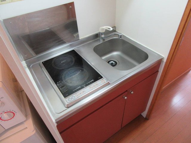 キッチン　電気コンロ2口※同タイプ