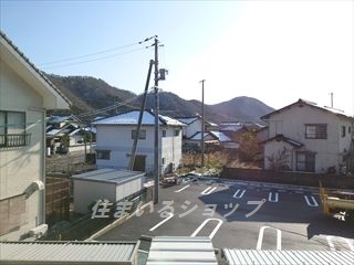 眺望　募集のお部屋（204号室）からの眺望です！