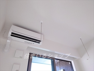 その他設備　室内物干し