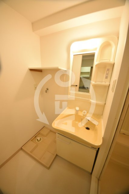 洗面設備　ビガーポリス112日本橋三丁目　洗面所