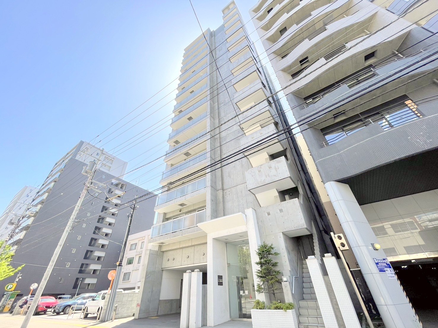 建物外観　札幌駅＆サッポロファクトリーが徒歩圏の好立地デザイナーズ♪