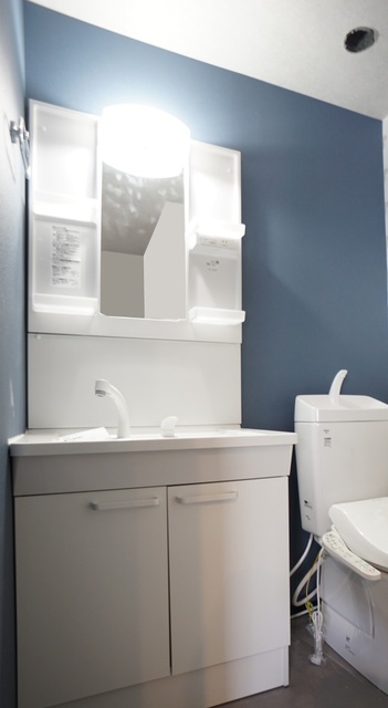 洗面設備　洗面台・トイレ新規交換済み（２０２６年３月）※リフォーム中の