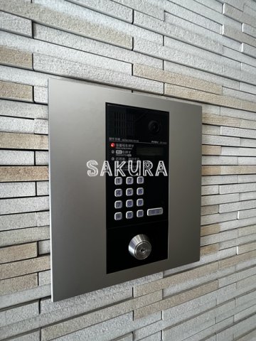 セキュリティ　女性の方でも安心のモニター付きオートロック♪