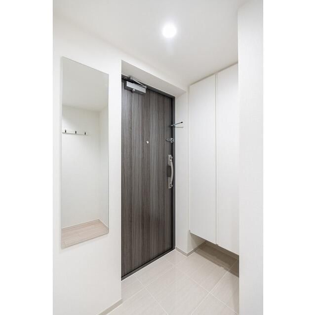 玄関　明るい玄関です