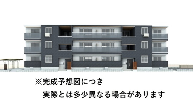 建物外観　完成予想図
