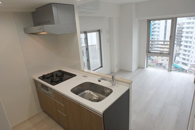 キッチン　写真は同タイプ住居です。