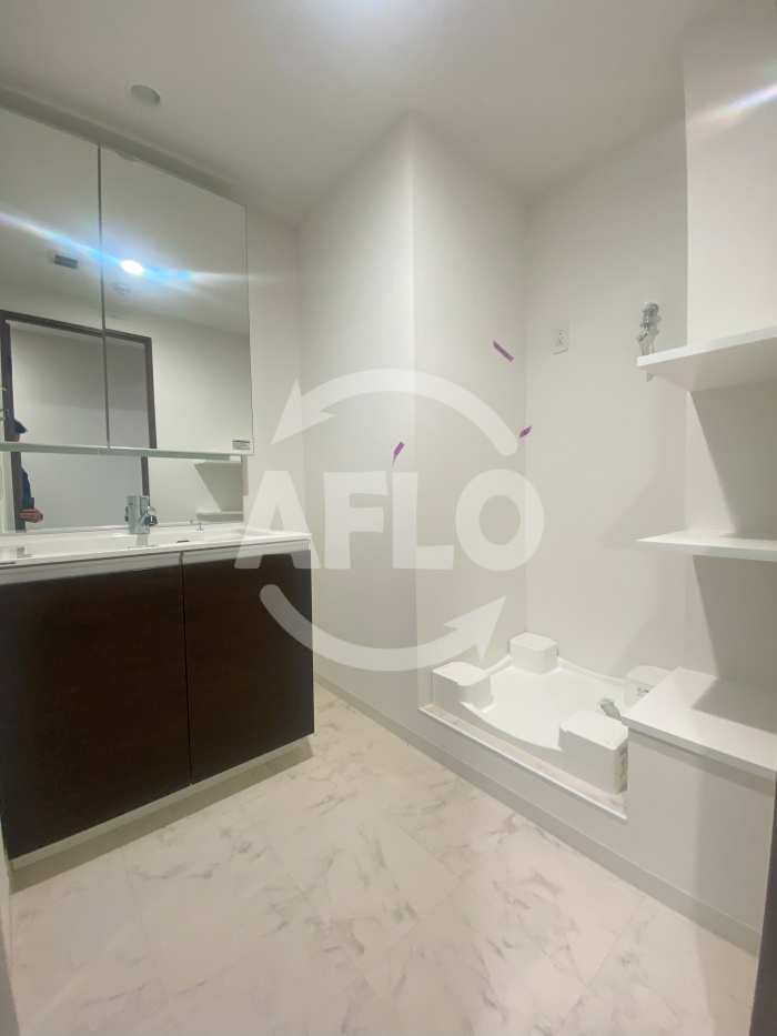 洗面設備　プレサンスＮＥＯ新深江リュミエル　洗面所