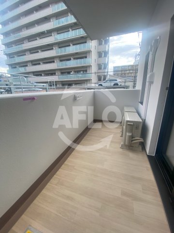 バルコニー　プレサンスＮＥＯ新深江リュミエル　バルコニー