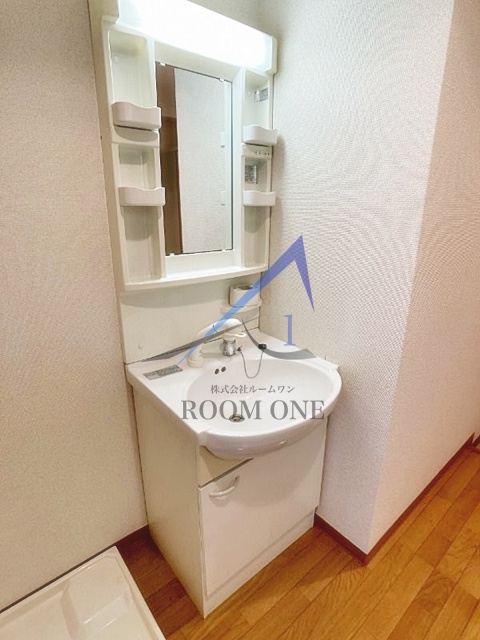 洗面設備　洗面台です。