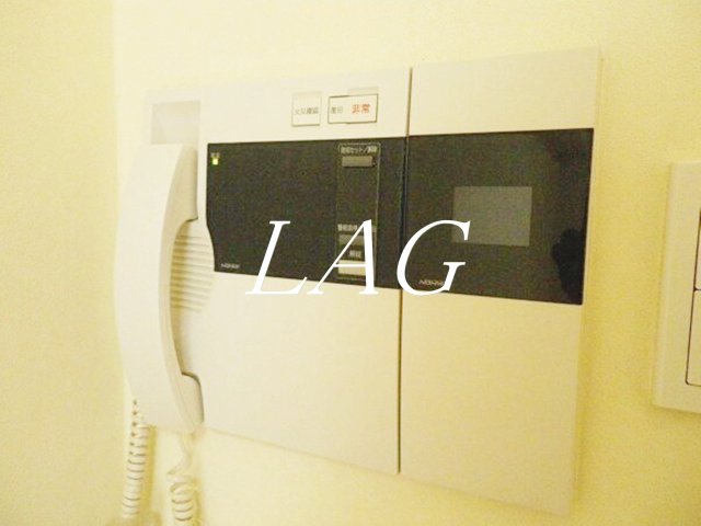 セキュリティ　モニター付インターホンです。