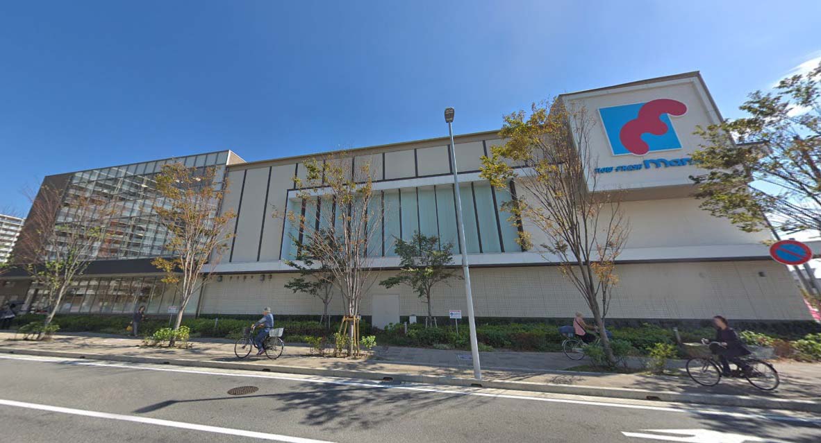 スーパー　万代塚口店（スーパー）まで718m