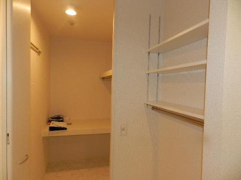 収納　ウォークインクローゼット