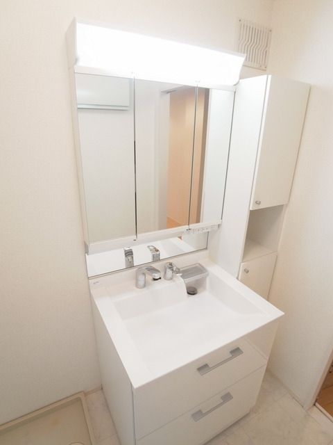 洗面設備　★お掃除らくらくシャワー水栓★