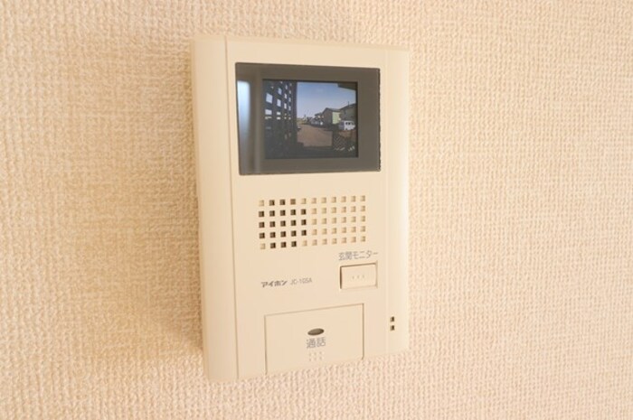 セキュリティ　モニターインターホンです