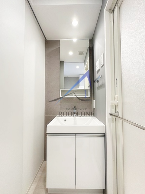 洗面設備　洗面台です。