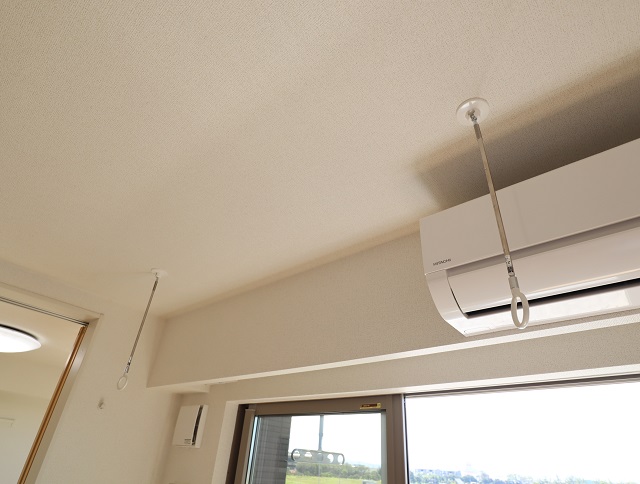 その他設備　室内物干し