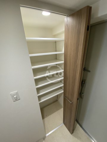 収納　SKYレジデンス大阪梅田　シューズインクローゼット