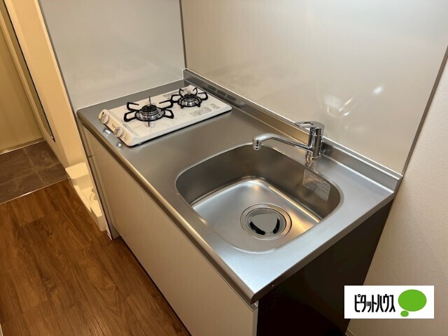 キッチン　２口ガスキッチン