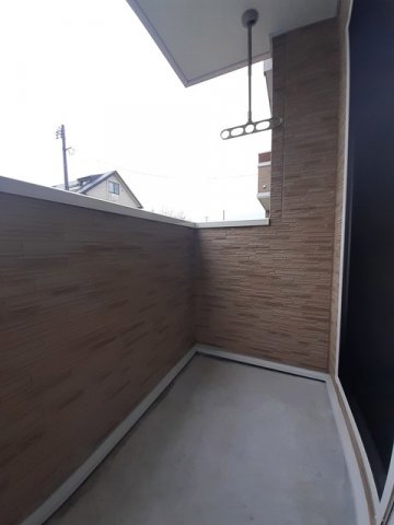 バルコニー　広々としたバルコニーです