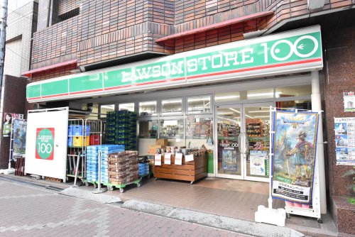 コンビニ　ローソンストア100　住吉苅田店（コンビニ）まで371m