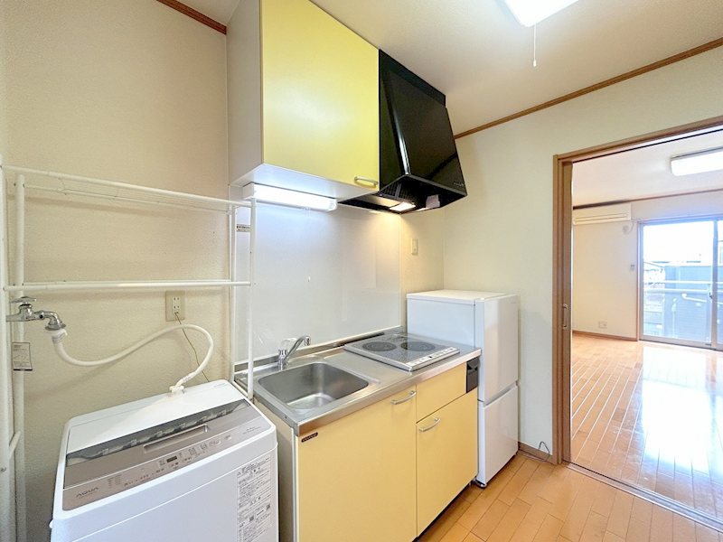 キッチン　ＩＨヒーター（２口）備え付け