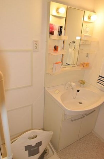 洗面設備　【脱衣場】同タイプ別部屋写真