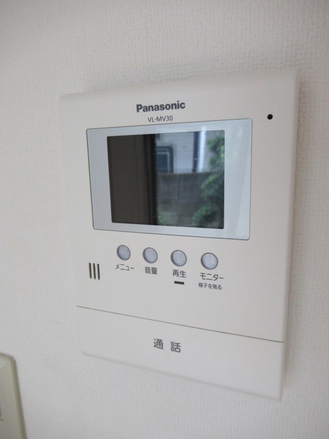 セキュリティ　ＴＶモニター付インターホン☆訪問者が一目でわかります！