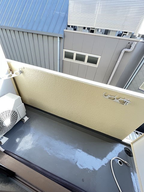 バルコニー　広々としたバルコニーです